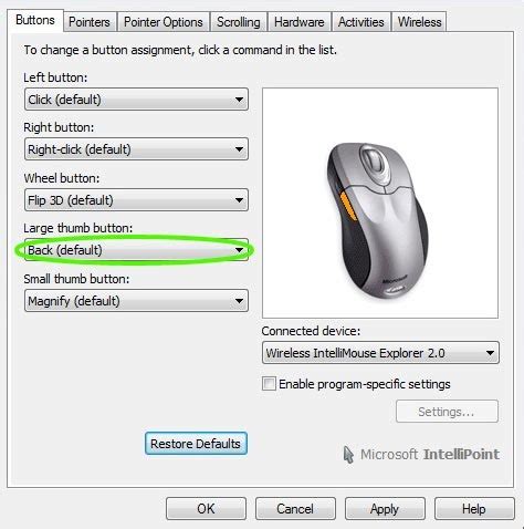 Disable Browser Mouse Back Button Windows 的图像结果