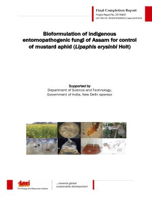 Fillable Online Bioformulation of indigenous entomopathogenic fungi ...