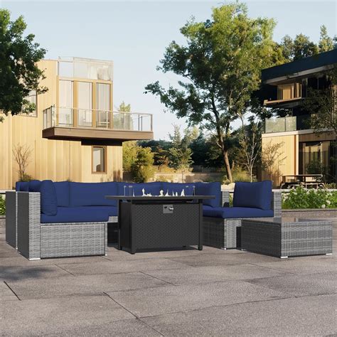 SUNVIVI OUTDOOR 8-Piece Modular Outdoor Patio Australia | Ubuy