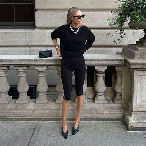 6 Incredibly Chic, All-Black Capri Pants Outfits to Copy | Who What Wear