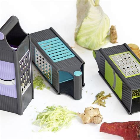 2650 4 In 1 Plastic Vegetable And Fruit Grater And — DeoDap