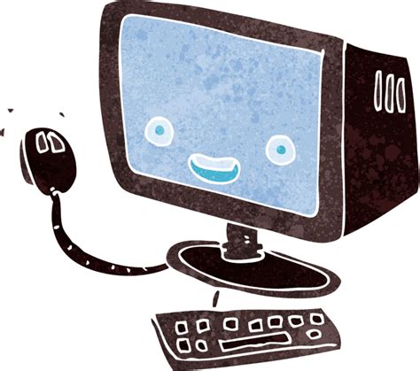 Image result for Cute Computer Cartoon PNG