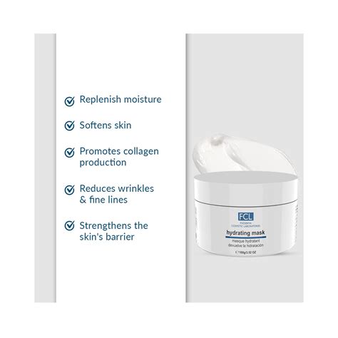 FixDERMA Hydrating Face Mask for Dry and Dehydrated Skin 100g