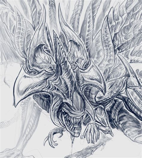 Alien Xenomorph King 的图像结果