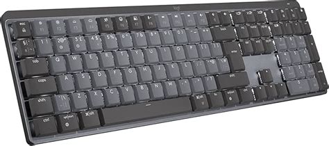 Logitech MX Mechanical Wireless Illuminated Performance Bluetooth Keyb ...