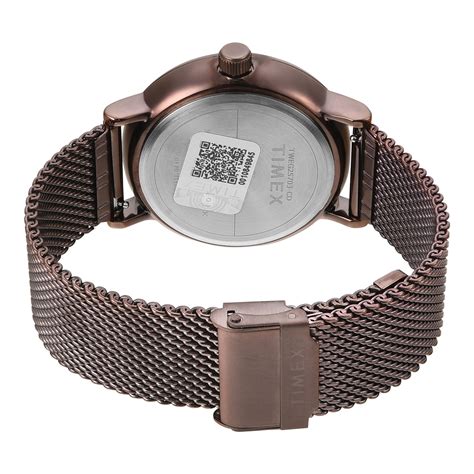 TIMEX Men Brown Round Dial Analog Watch - TWEG25703