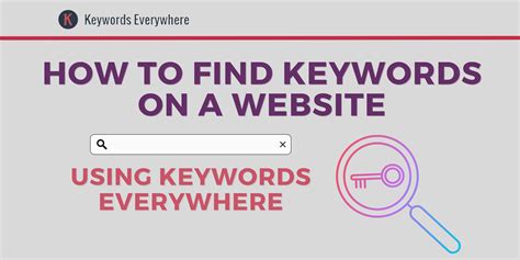 How to Find Keywords on a Website - Keywords Everywhere Blog