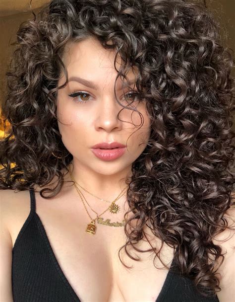 Naturally curly hair 3a 3b curls natural hair @vivalacathy | Curly hair ...