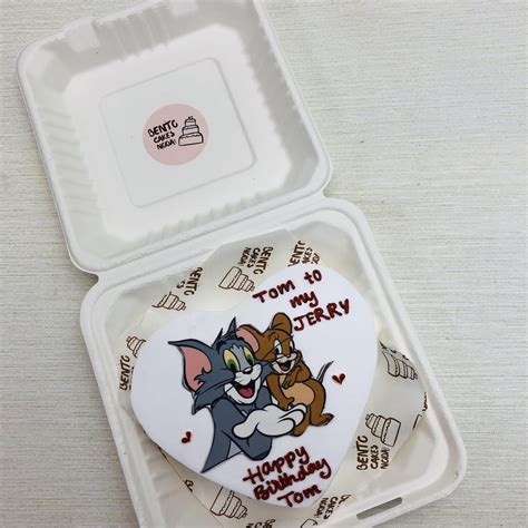 Tom & Jerry Bento Cake – Bento Cakes Noida