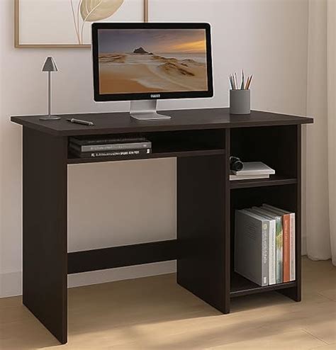 ABOUT SPACE Study Table with 2 Tier Bottom Storage - Office Desk - WFH ...