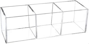 Flipkart.com | FANASSYY 3 Compartments Acrylic Bathroom Drawer ...
