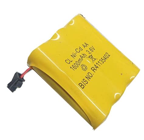 Born Engineer's CL Ni-Cd AA 3.6v 1600 mAh Battery for Toy Car, Remote ...