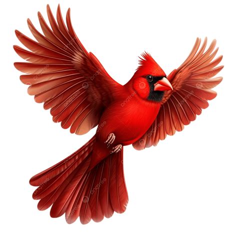 Red Cardinal Bird In Flight, Cardinal, Bird, Flight PNG Transparent ...