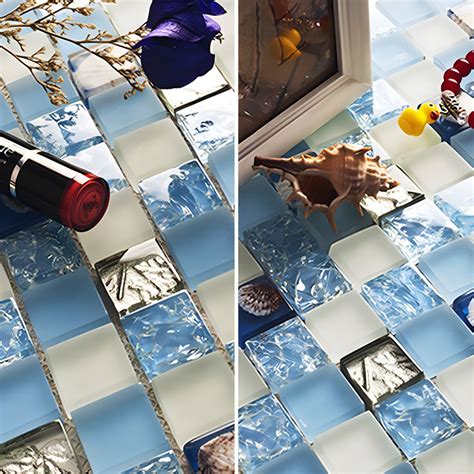 Grid Floor and Wall Tile Contemporary Glass Floor and Wall Tile - 33 ...