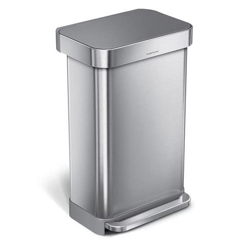 Rectangular Kitchen Trash Can - Kitchen Design Basics