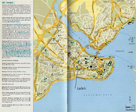 Map Showing Istanbul