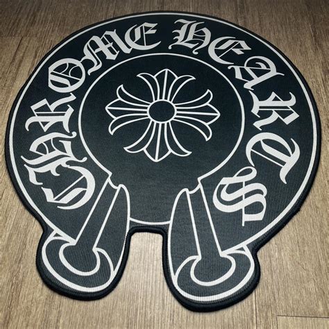 Chrome Hearts Rug Dimensions 56*60cm or 1.83ft*... - Depop