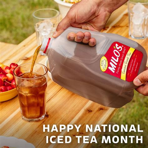 Celebrate National Iced Tea Month with Milo's Tea! | Donna Hamrick