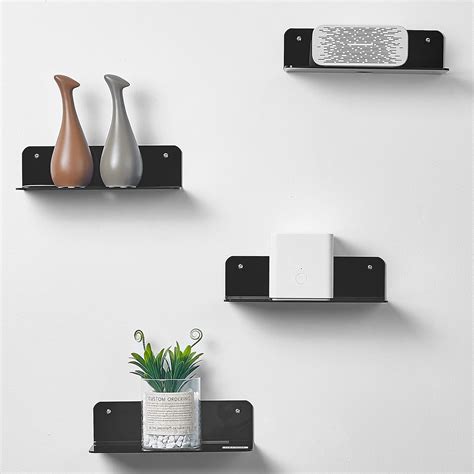 OAPRIRE Small Acrylic Floating Wall Shelves Set - India | Ubuy