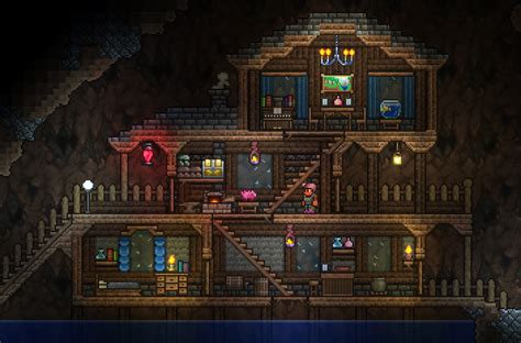 Cave House Build Tutorial Terraria 的图像结果