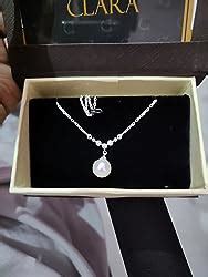 Clara 92.5 Sterling Silver Classic Pearl Pendant with Chain | Rakhi ...