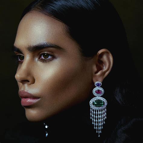 Triadic color danglers – Dillano Jewels