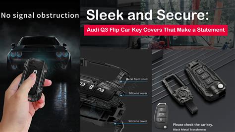 Sleek Audi Q3 Flip Car Key Covers – Top Picks for 2025 – Style N Flaunt