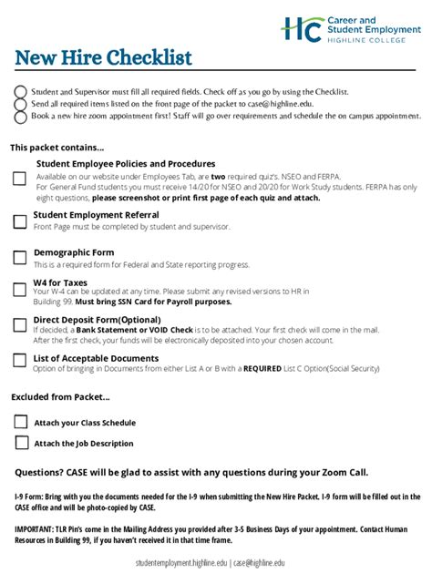 Image result for Paperwork Checklist