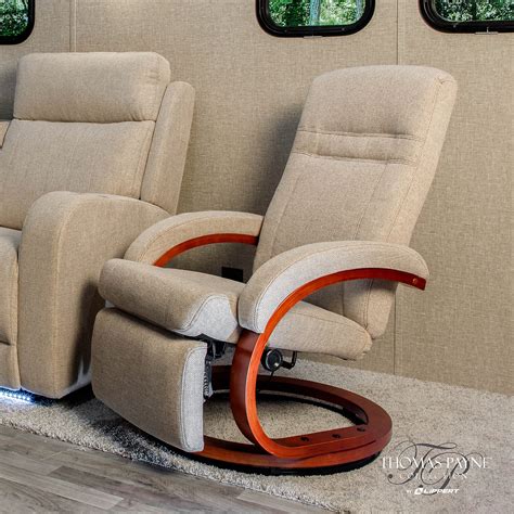 THOMAS PAYNE Euro Recliner Chair for 5th Wheel RVs, Travel Trailers and ...