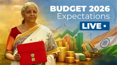 Budget 2026 Expectations Live Updates: FM Sitharaman’s Budget in focus ...