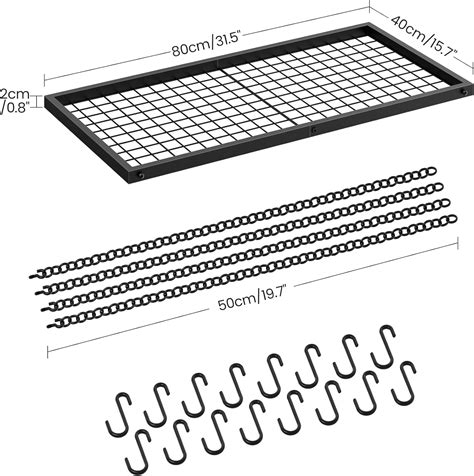 CHOEZON Hanging Pot Rack, Ceiling Mounted Pot Hanger for India | Ubuy