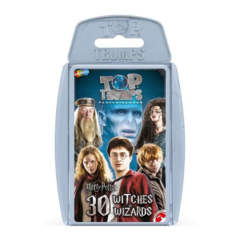 Harry Potter Greatest Witches And Wizards Top Trumps Card Game ...