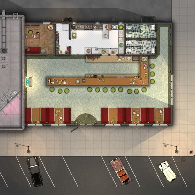 Beth's Diner Map | Cthulhu Architect