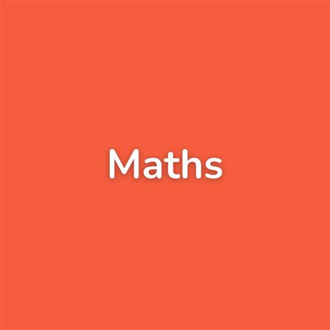 Maths – Wissen Products