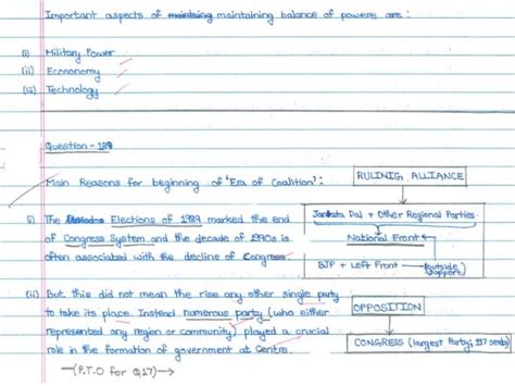 CBSE Topper Answer Sheet 12th Political Science 2025 PDF Download