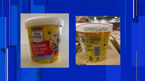 Nestle Cookie Dough Nutrition