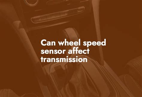 Wheel Speed Sensor Problems 的图像结果