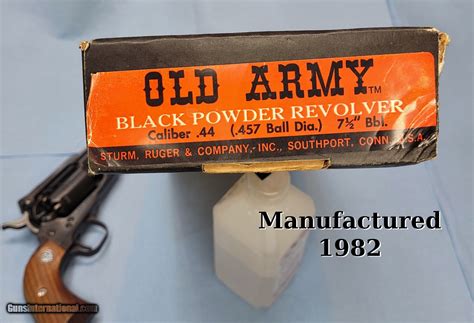 STURM, RUGER & CO., INC. Old Army