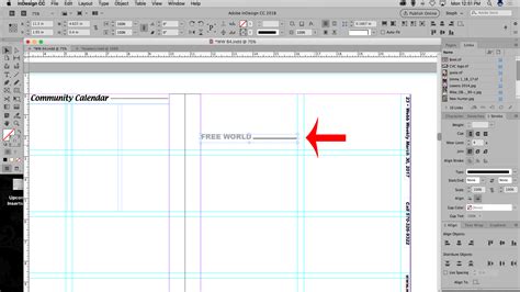 InDesign Break Text Thread 的图像结果