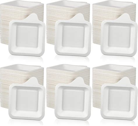 Amazon.com: Remerry 1000 Pcs Small 4 Inch Paper Plates Bulk Disposable ...