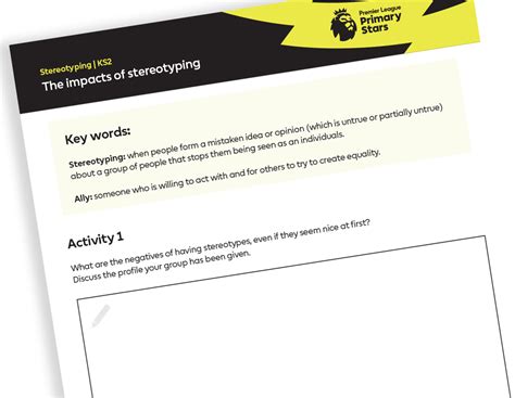 Stereotype Labels Activity 的图像结果