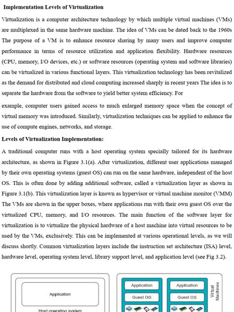 Image result for Implementation Levels of Virtualization