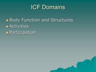 Image result for ICF Body Structure and Function