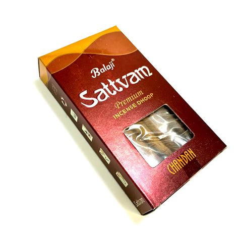 Balaji SATTVAM CHANDAN Premium Dhoop Sticks – aavyaa