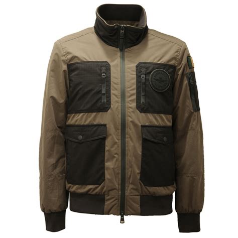 4545AE giubbino uomo AERONAUTICA MILITARE black/green jacket man