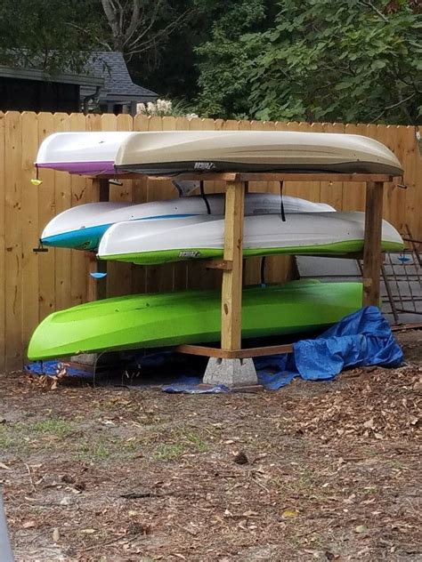 Build a Kayak Rack Plans 的图像结果