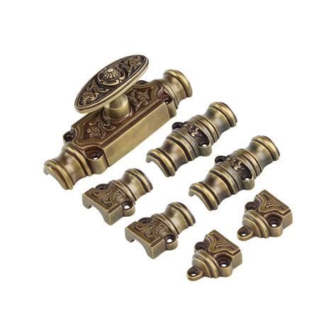 Signature Ironmongery Stepney Door Iron Cremone Bolt 9 feet Black Powd