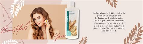 Buy Delon Skin Lotion With Vitamin E For Men And Women | Lotion For Dry ...