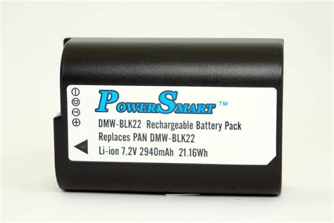 Buy Power Smart Battery for Panasonic DMW-BLK22 and Panasonic Lumix DC ...