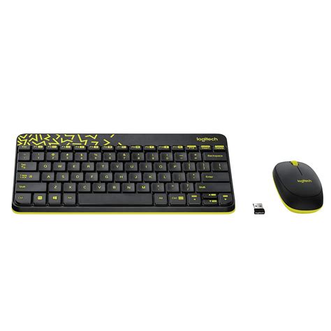 Logitech MK240 Nano Wireless Keyboard and Mouse Combo,12 Function Keys ...